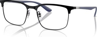 Ray-Ban 55mm Square optical glasses in Black at Nordstrom