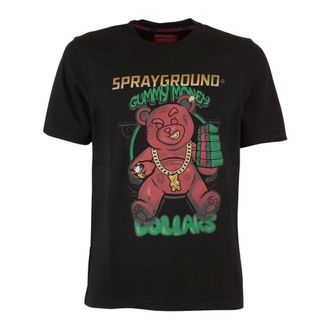Sprayground Sprayground, Tops, Heren, Zwart, S, Katoen, Bear T-shirt