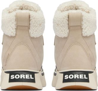 Sorel Womens Out N Boot Beige Leather