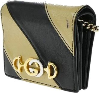 Gucci Pre-owned Cross Body Bags, female, Multicolor, Size: ONE SIZE Pre-owned Leather wallets