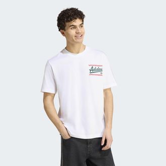 adidas T-Shirt ADIDAS ORIGINALS LOOSE GRAPHIC T, Herren, Gr. XXL, wei&szlig;, Obermaterial: 100% Baumwolle, Rundhals, Shirts T-Shirt