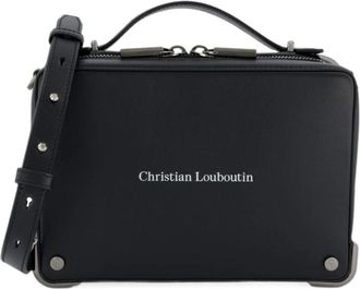 Christian Louboutin Bolso de Mano T&aacute;ctico Peque&ntilde;o de Cuero - Bags - Mujer - Negro - ONE SIZE