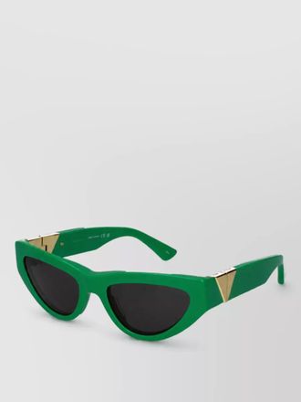Bottega Veneta acetate cat eye sunglasses