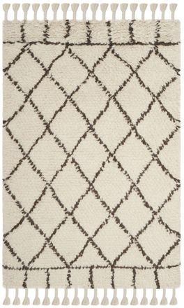Safavieh Alfombra lana neutrale/marrone 122 x 183 cm