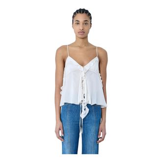 Chlo&eacute; Mujer, Camisetas, Blanco, Talla: M