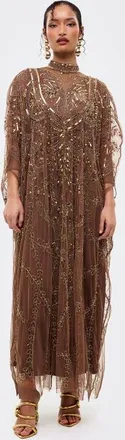 Beauut Embellished Sequins Gown in Chocolate at Nordstrom, Size 10