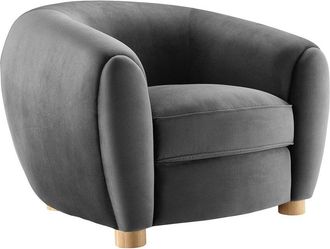 ModWay Abundant Performance Velvet Armchair