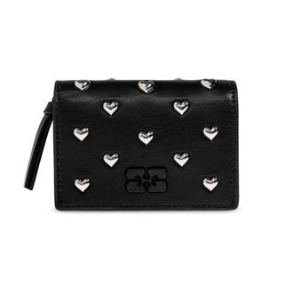 Ganni Dames, Accessoires, Zwart, Maat: ONE Size Leer