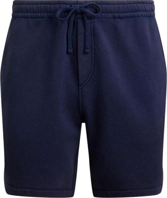 Polo Ralph Lauren Korte Broeken, Heren, Blauw, S, Katoen, Loopback Knit Shorts
