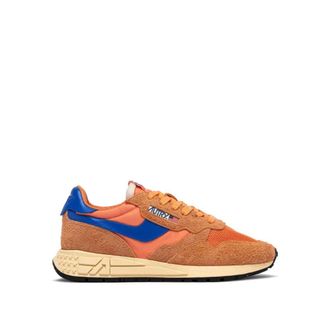 Autry Reelwind Lage Sneaker - Heren - Sneakers - Oranje - 42 EU - Leer - Schoenen