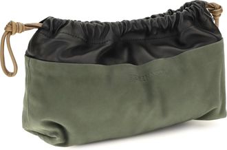 Pierre Hardy Womens Twin Clutch Bag Black-Kaki-Camel Shoulder