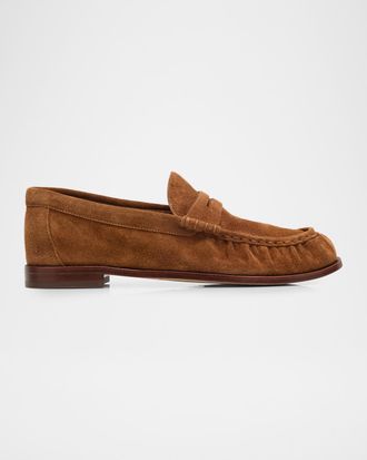 Rag & Bone Lexi Suede Penny Loafers