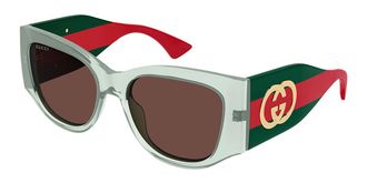 Gucci GG2115S 003 Womens Sunglasses Size 55 - Free RX Lenses - Free RX Lenses