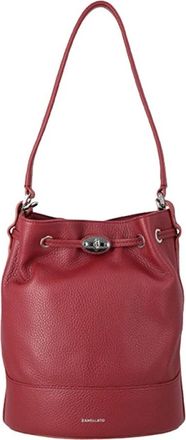 Zanellato Monda Bucket Bag - Dames - Schoudertassen - Bruin - ONE Size - Katoen - Tassen