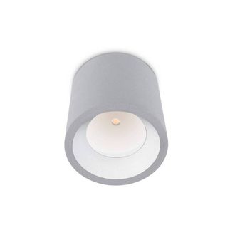 Netlighting Cosmos LED Outdoor Surface Mounted Ceiling Light Grey IP65