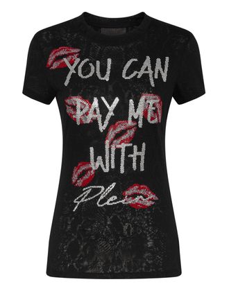 Philipp Plein T-shirt Sexy Pure with Crystals