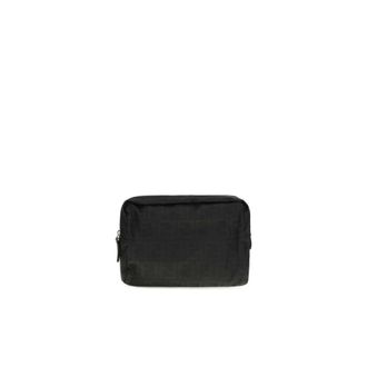 Fendi FF Motif Wash Bag - Bags - Hombre - Negro - ONE SIZE