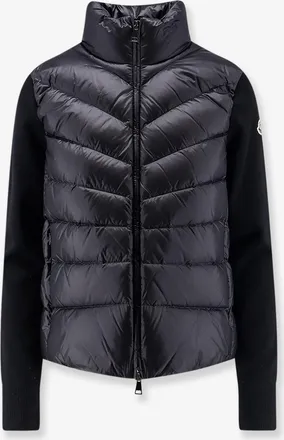 Moncler Piumino con maniche in lana vergine - MONCLER - gender_Woman