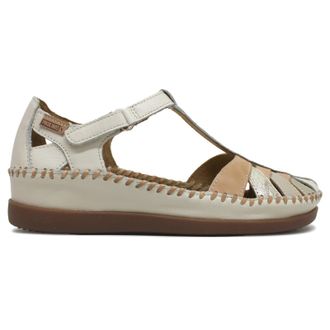 Pikolinos Cadaques W8K-0705 Leather Womens Comfort Sandals - Nata - Size:UK 6-6.5
