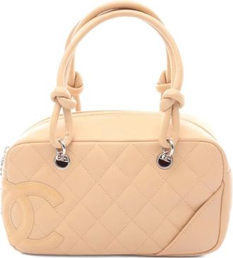 Chanel Borsa bowling Cambon Line mini 2005-2006 - Toni neutri