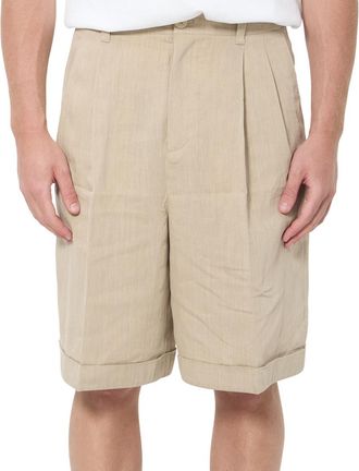 Jacquemus Light Beige Relaxed Shorts