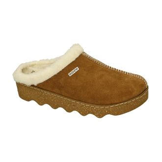 Rohde Foggia-D - Dames - Pantoffels - Beige - 42 EU - Wol - Schoenen