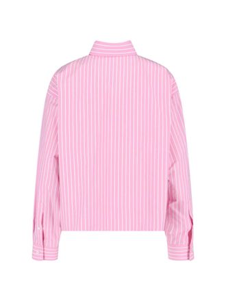 Balenciaga Womens Shirts Pink Cotton