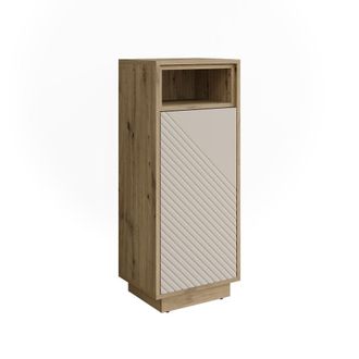 Vicco Armario Mediano Beatrice, Cachemira/roble Artesanal, 38 X 93 Cm, Vicco