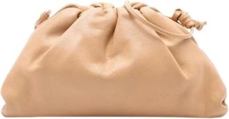 Bottega Veneta Pre-owned Clutches, female, Brown, Size: ONE SIZE Pre-owned The Mini Pouch