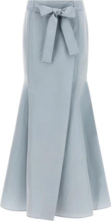 Pinko Lange Rok - Dames - Maxi Rokken - Blauw - XS - Rokken