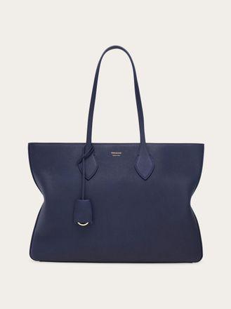 Ferragamo Women Star-shaped tote bag (L) Blue