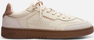 Axel Arigato Dice T-Toe Leather Sneaker in Light Grey/beige at Nordstrom, Size 10.5