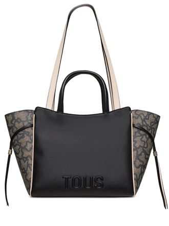 Tous Kaos tote bag - women - Polyester/Calf Leather - One Size - Black