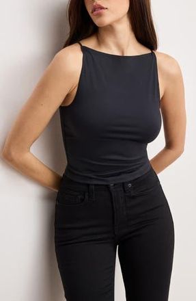 Good American Weightless Sleeveless Tank in Black001 at Nordstrom Rack, Size X-Small