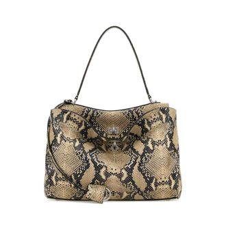 Balenciaga Printed Leather Medium Rodeo Handbag