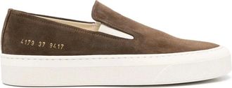 Common Projects Sneakers, female, Brown, Size: 5 US Slip On Sneakers