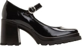 8 by YOOX PATENT LEATHER MARY JANE PUMPS