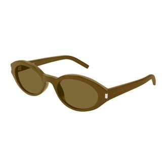 Saint Laurent SL 567 Sunglasses - female - Saint Laurent - Sunglasses - Brown - 51 MM - Accessories
