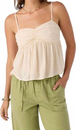 O'Neill Reeta Tank Top In Tapioca