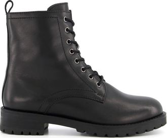 Dune London Prestin Leather Lace Up Boots