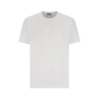 Dior CD Icon Relaxed-Fit T-Shirt - male - Dior - T-Shirts - White - L - Tops