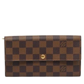 Louis Vuitton Portafoglio Vintage in Tela Pre-owned - - Pre-owned - Donna - Marrone - ONE SIZE