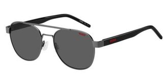 HUGO BOSS HG 1196/S R80/IR Mens Sunglasses Silver Size 54