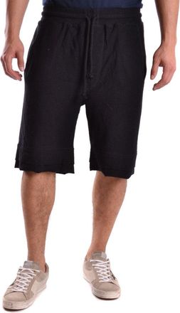 Barbara Í Gongini Relaxed Fit Black Short With Adjustable Drawstring