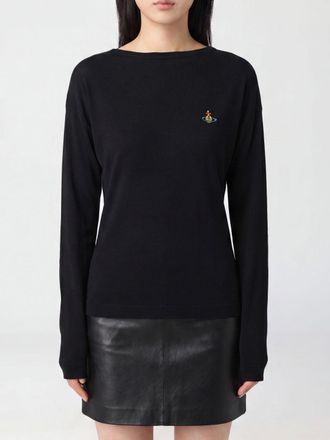 Vivienne Westwood Slim Fit Stretch-Viscose T-Shirt with Embroidered Orb Logo