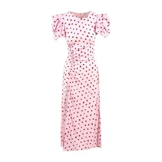 Mar De Margaritas Maxi Dresses, female, Pink, Size: M Kristel Midi Dress