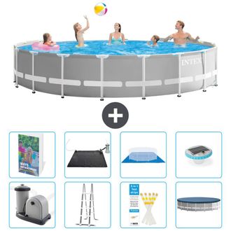 Intex Piscina Prism Frame Redonda - 549x122 Cm - 9-piezas S598