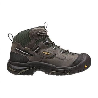 Keen Mens Utility Safety Toe Work Boots In Grey