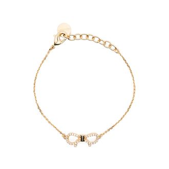 Ferragamo Vara Bow Crystal-embellished Bracelet