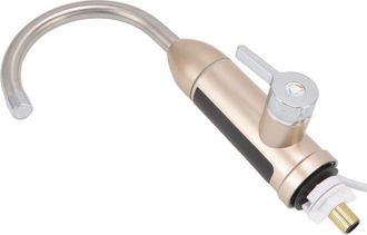 OEM Grifo De Calefacci&oacute;n El&eacute;ctrica, Grifo De Cocina Giratorio A Prueba De Fugas De 3000 W Para Ba&ntilde;o (enchufe Europeo De 220 V)